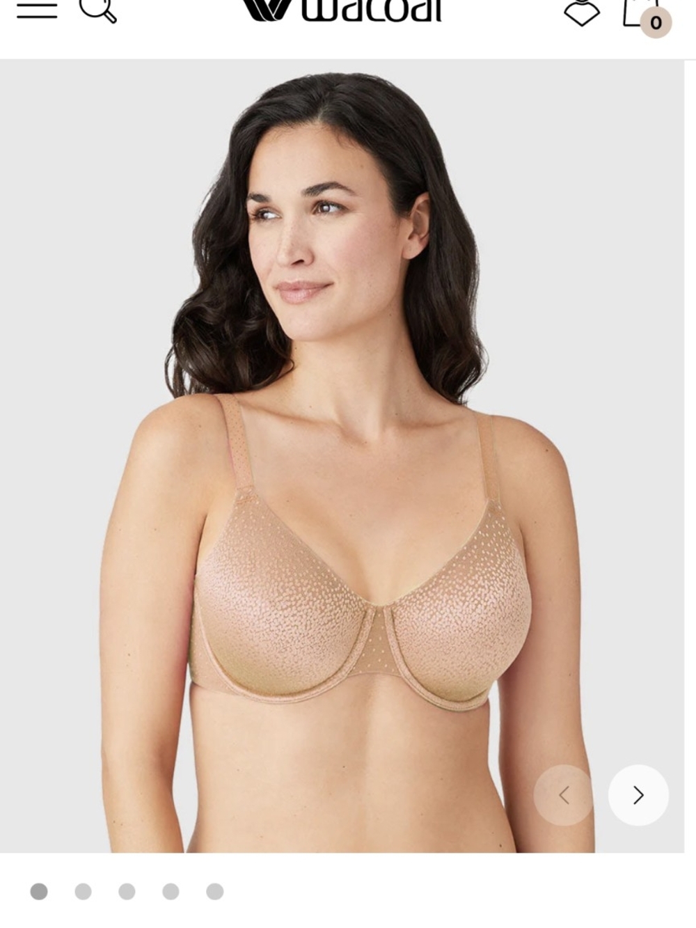 Wacoal Blush Forest Green Bra
